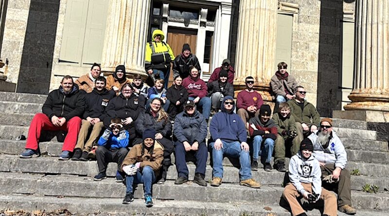 Baker Mansion cleanup